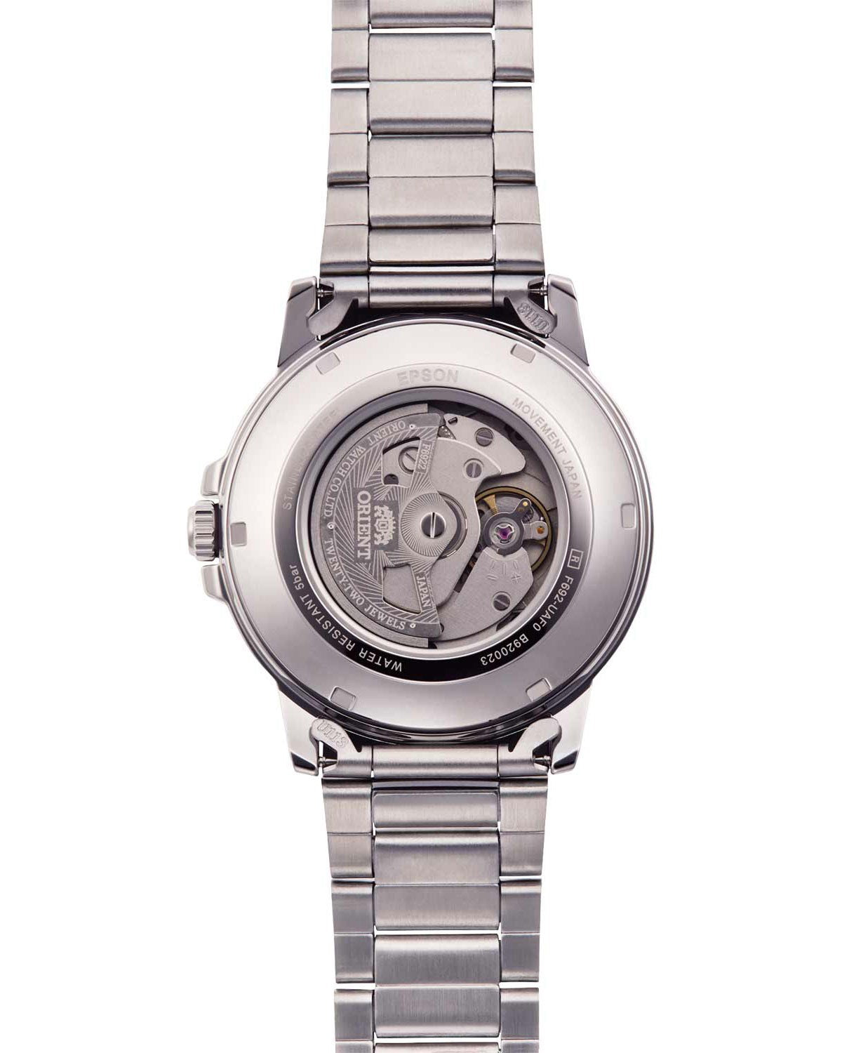 ORIENT Contemporary Automatic Silver Stainless Steel Bracelet