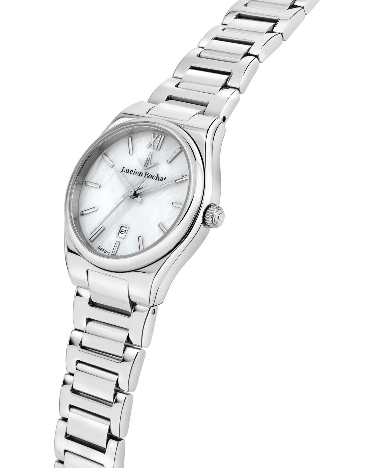 Ρολόι LUCIEN ROCHAT Avenue Silver Stainless Steel Bracelet
