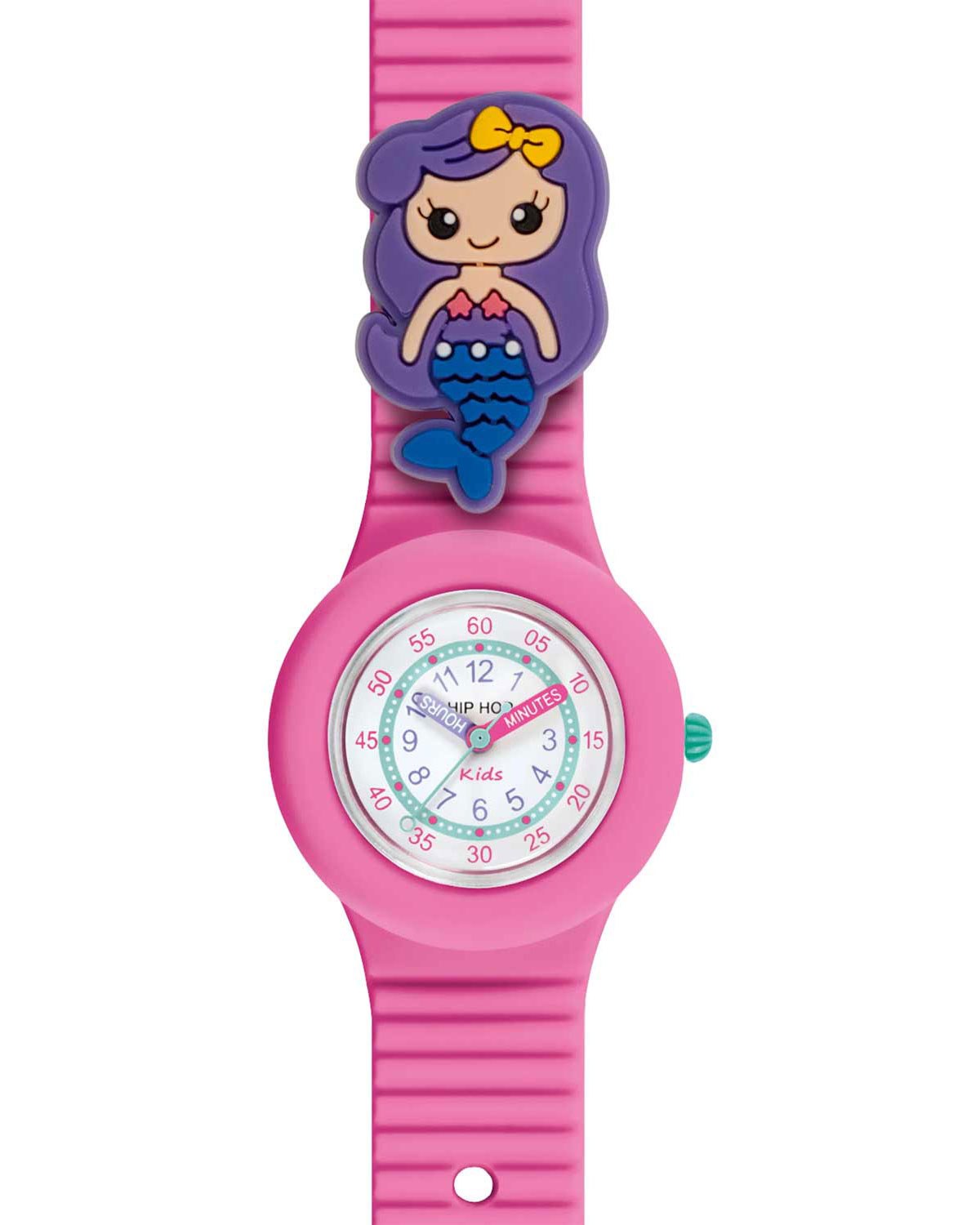 Παιδικό ρολόι HIP HOP PinTastic! Sweet Mermaid Pink Silicone Strap
