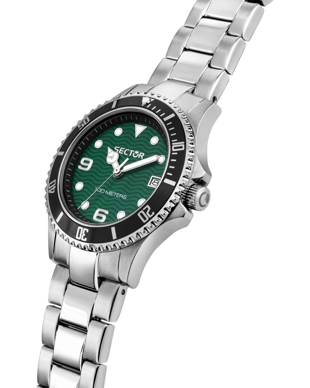 Ρολόι SECTOR 230 Silver Stainless Steel Bracelet Gift Set