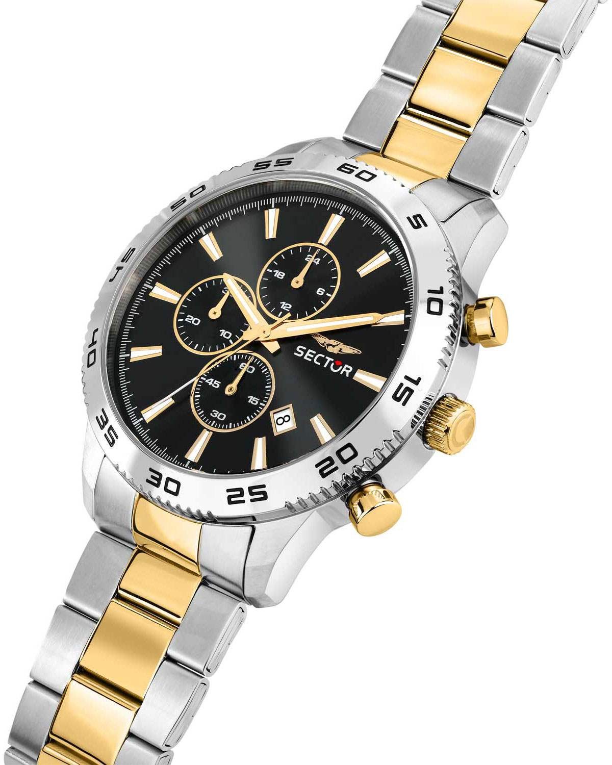Ρολόι SECTOR 270 Chronograph Two Tone Stainless Steel Bracelet