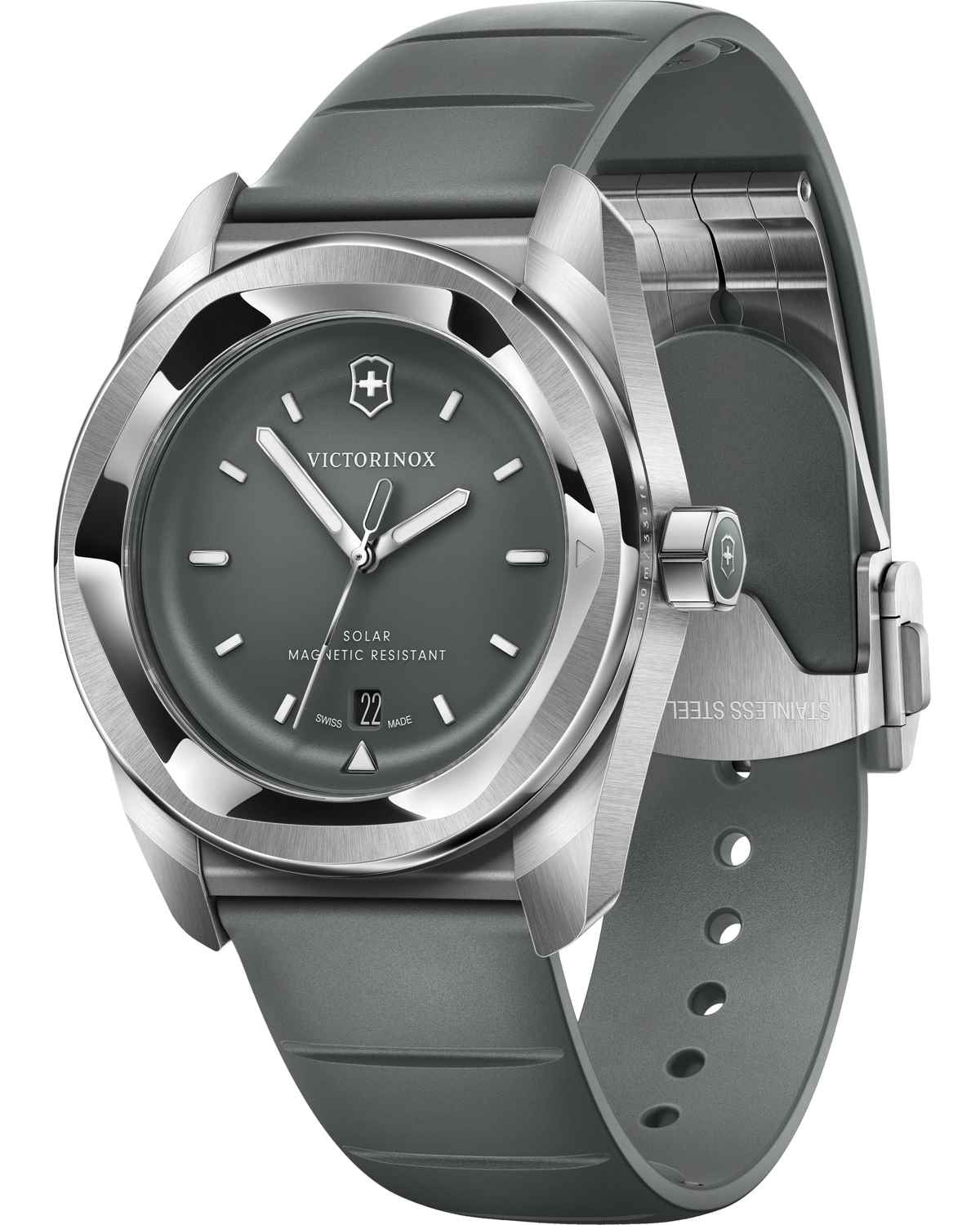 Ρολόι VICTORINOX Concept One Solar Grey Rubber Strap