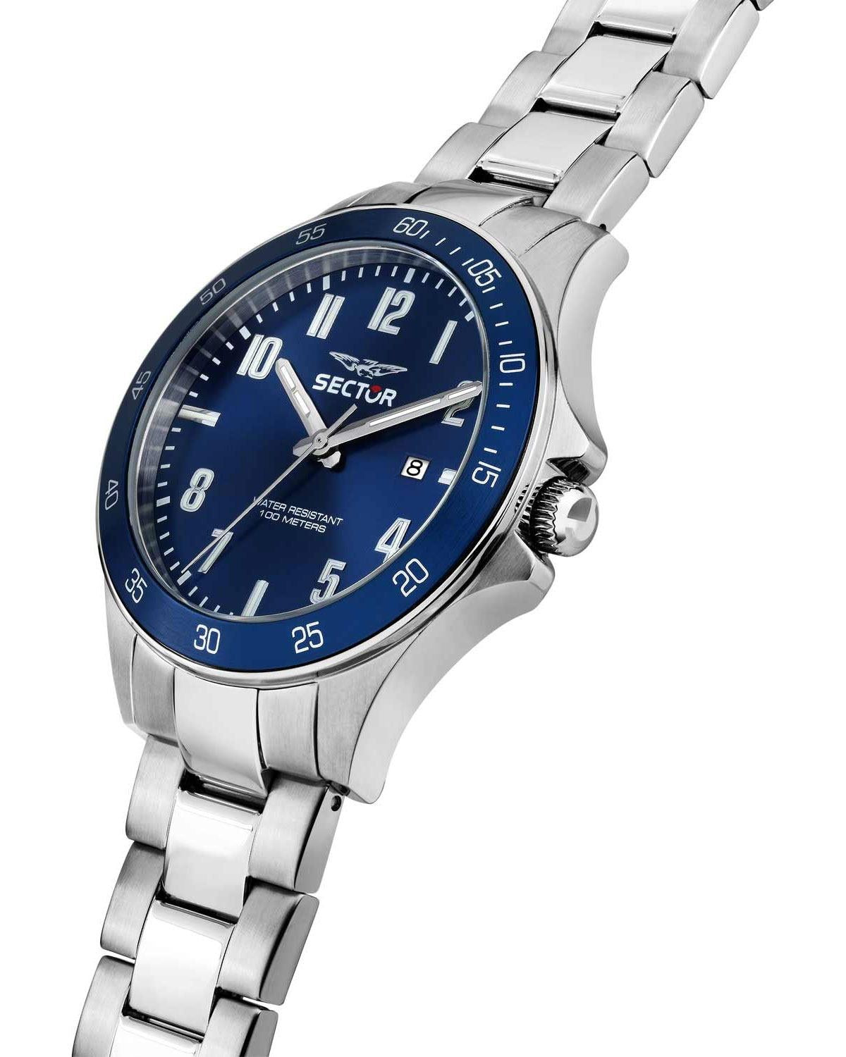Ρολόι SECTOR 230 Silver Stainless Steel Bracelet