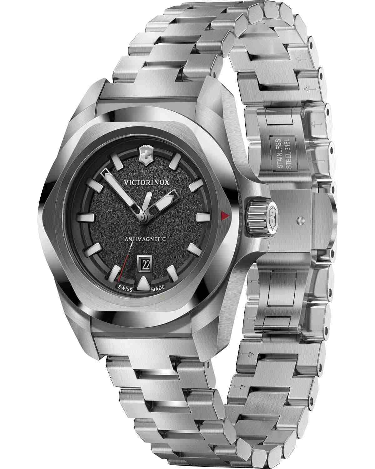 Ρολόι VICTORINOX I.N.O.X. Small Silver Stainless Steel Bracelet