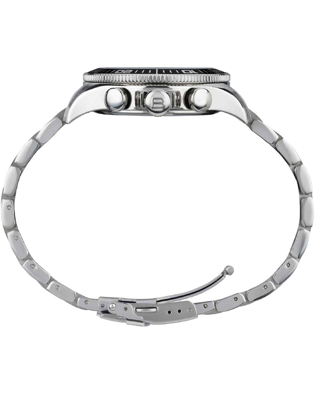 Ρολόι BREIL Manta 1970 Solar Chronograph Silver Stainless Steel Bracelet