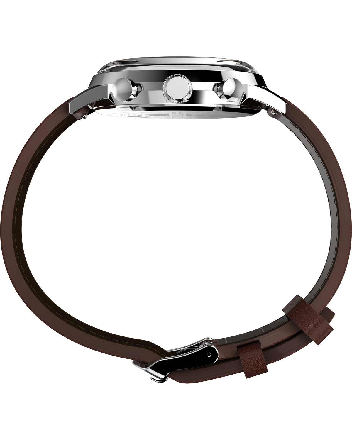 Ρολόι TIMEX Marlin Chronograph Brown Leather Strap