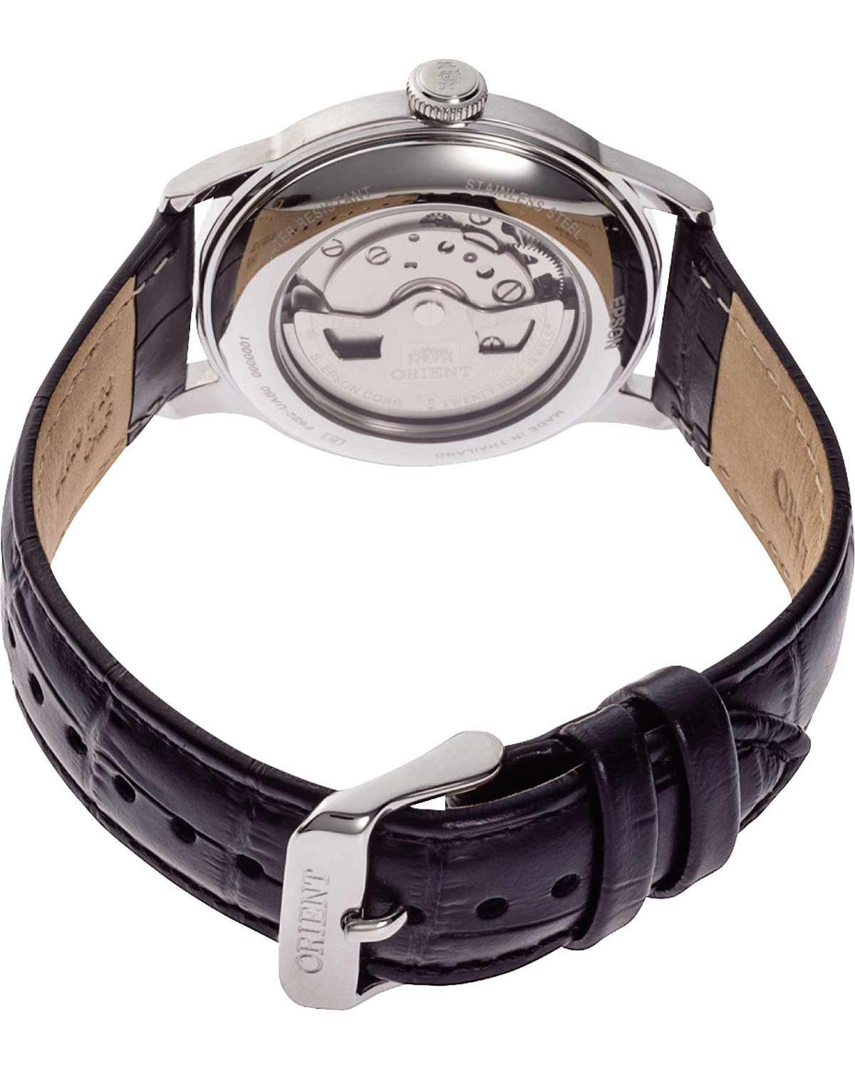 Ρολόι ORIENT Classic Bambino Automatic Black Leather Strap