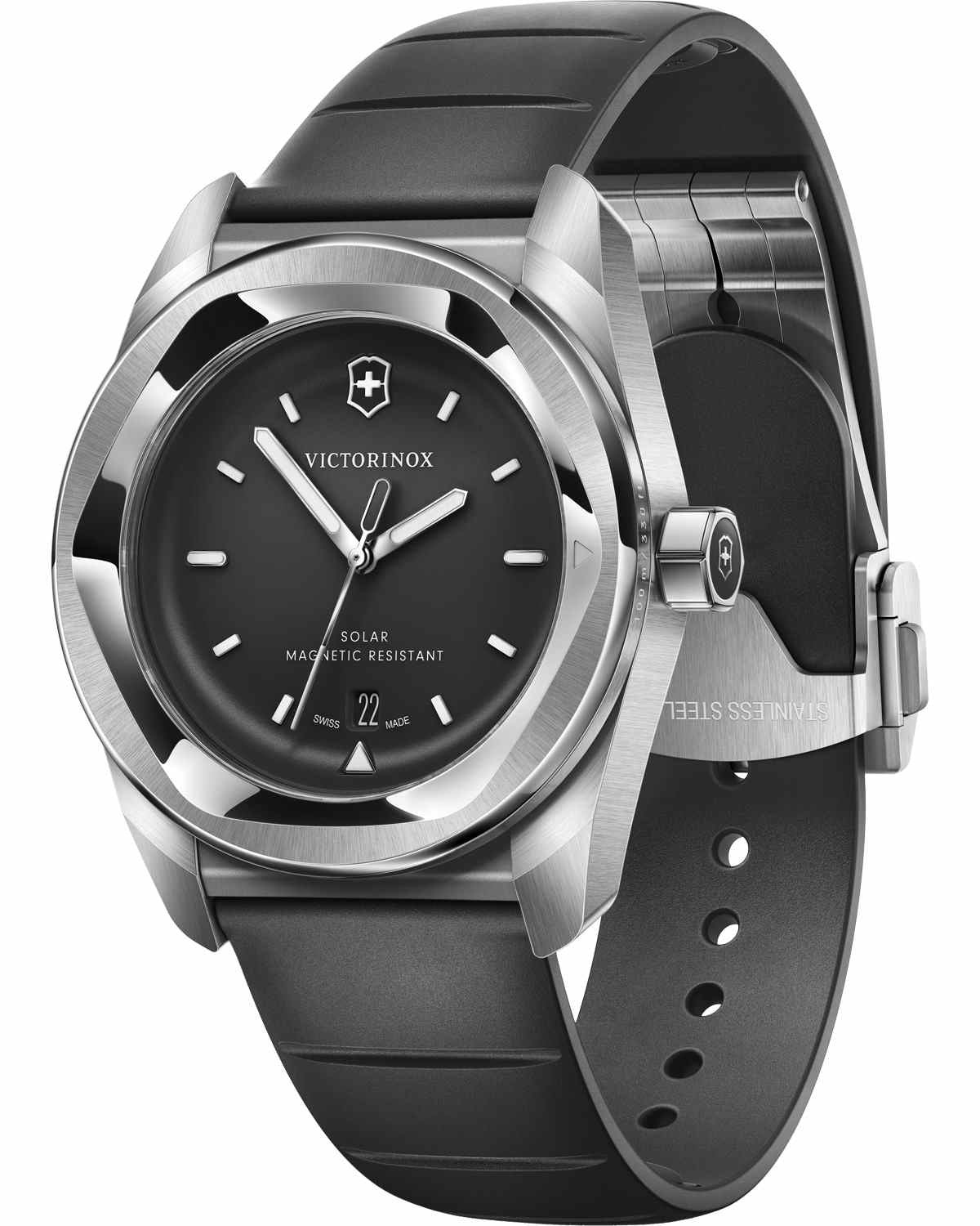 Ρολόι VICTORINOX Concept One Solar Black Rubber Strap
