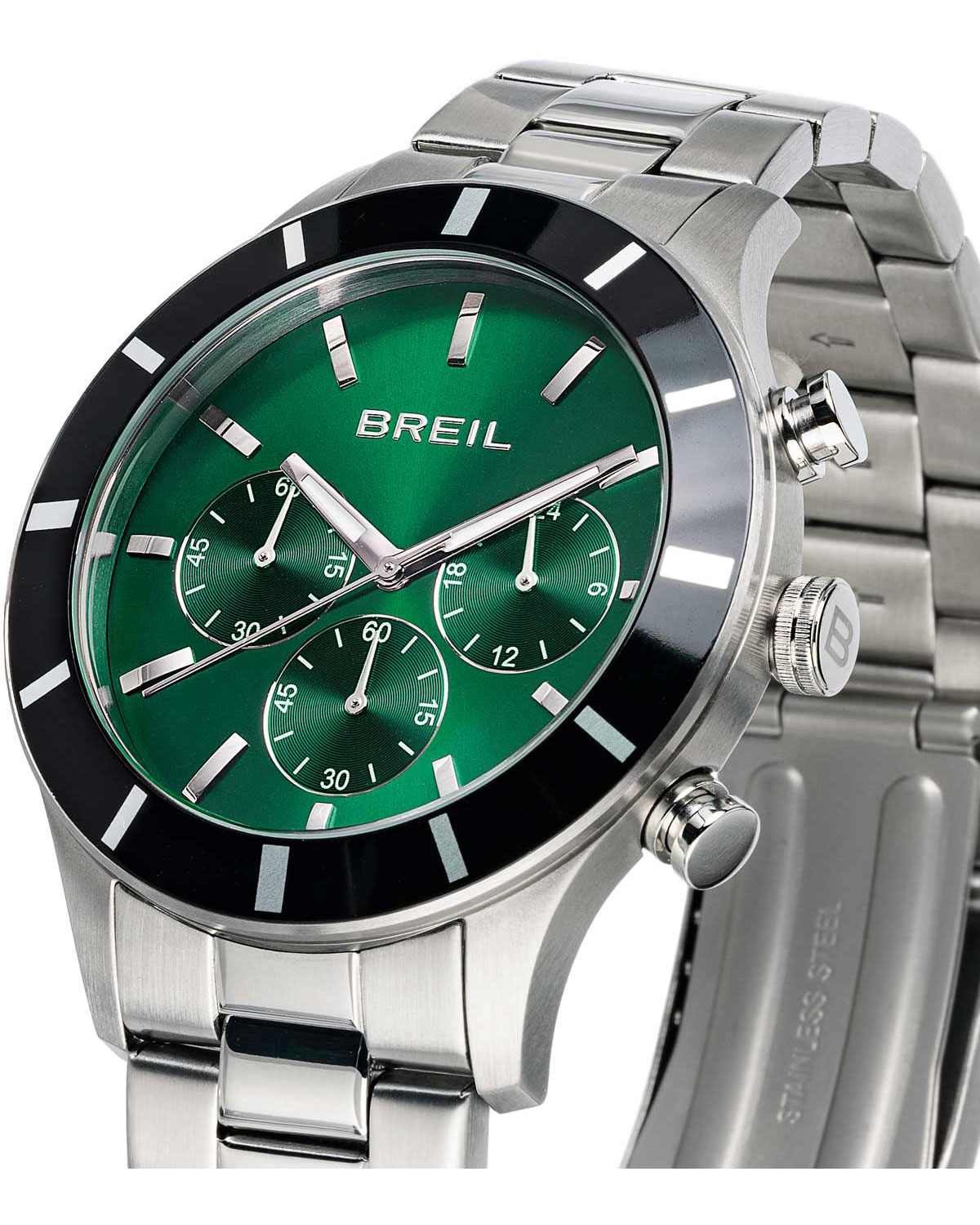Ρολόι BREIL Remixer Chronograph Silver Stainless Steel Bracelet