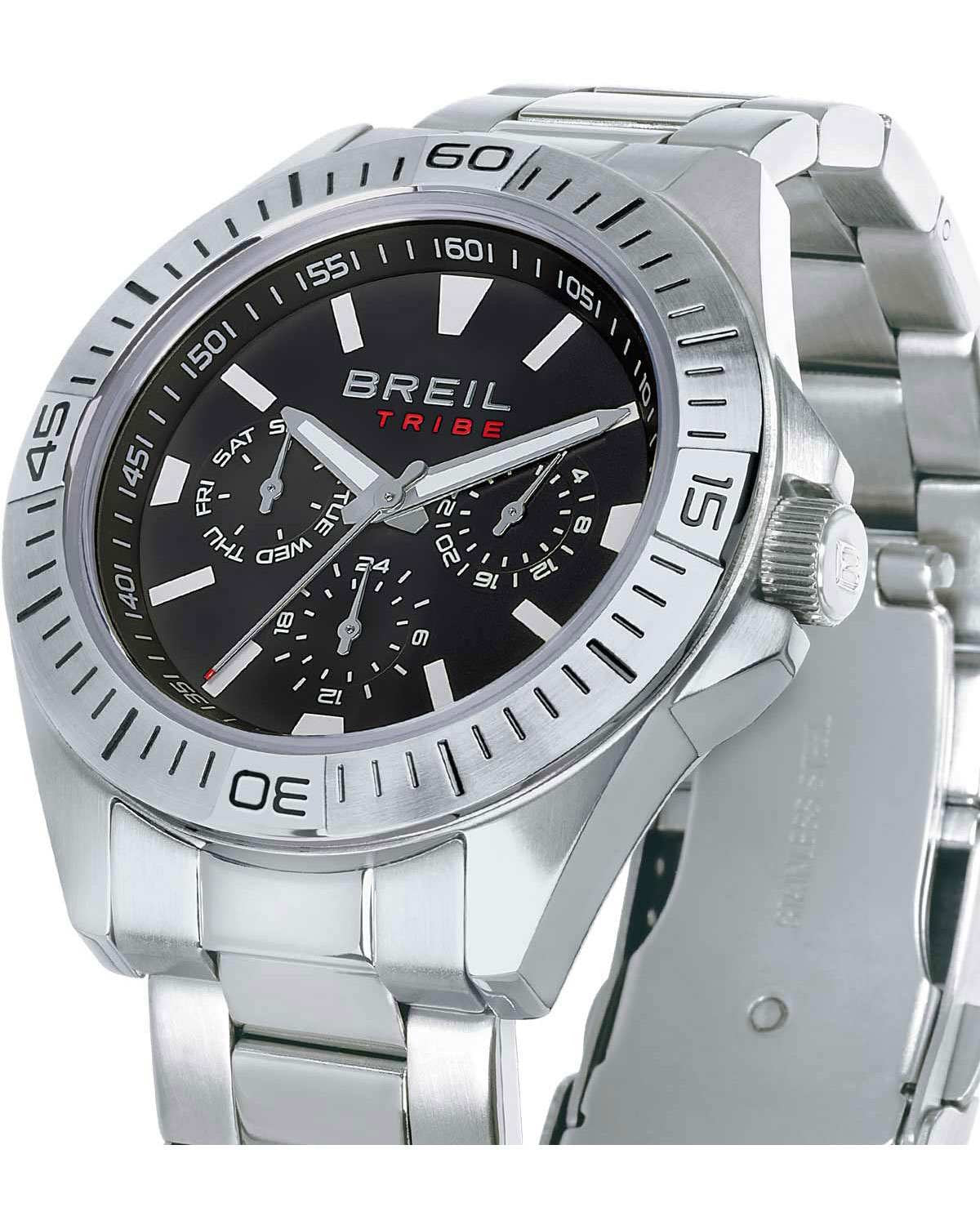 Ρολόι BREIL Tribe Offbeat Silver Stainless Steel Bracelet