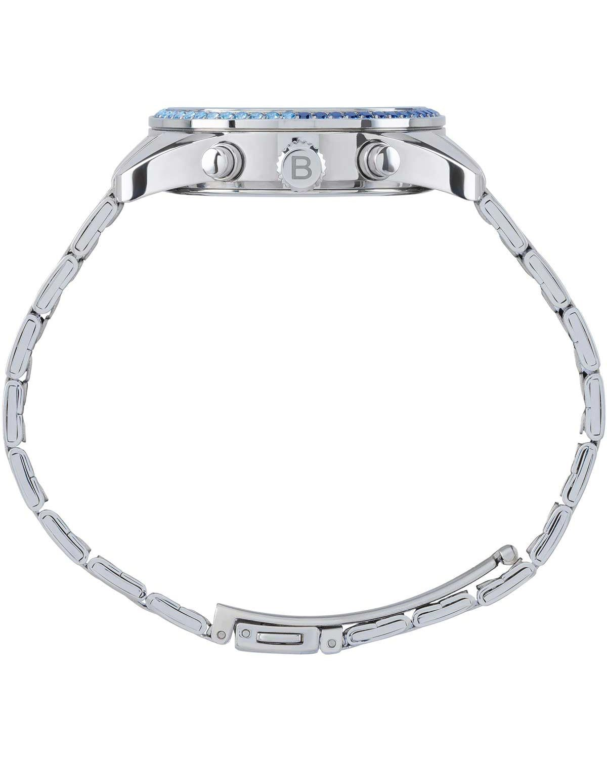 Ρολόι BREIL Tribe Azure Crystals Chronograph Silver Stainless Steel Bracelet