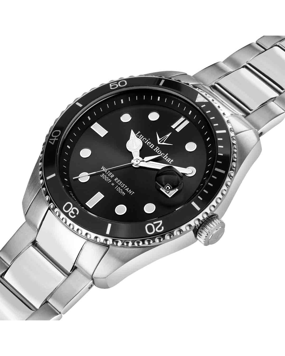 Ρολόι LUCIEN ROCHAT Leman Silver Stainless Steel Bracelet