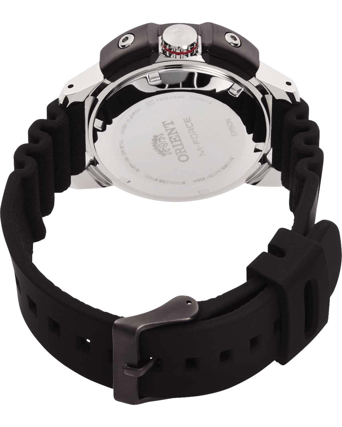 Ρολόι ORIENT Sports M-Force Diver Automatic Black Rubber Strap