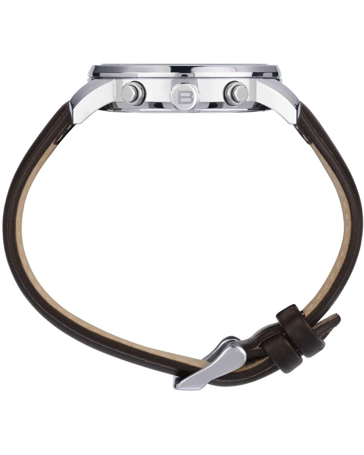 Ρολόι BREIL Tribe Caliber Chronograph Brown Leather Strap