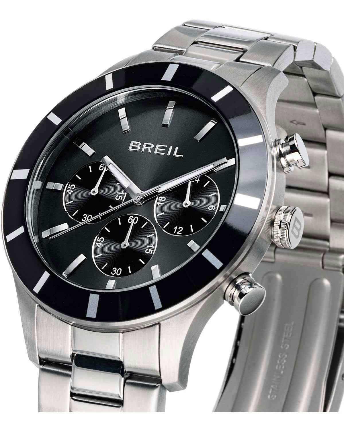 Ρολόι BREIL Remixer Chronograph Silver Stainless Steel Bracelet