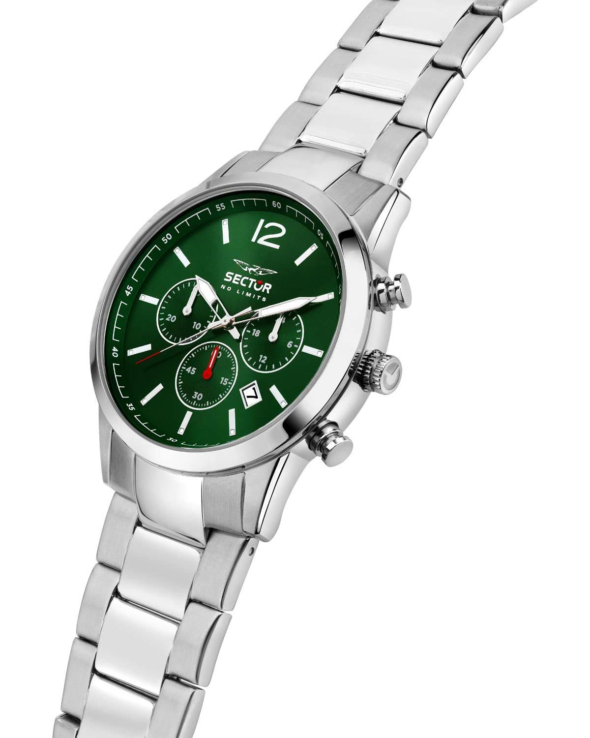 Ρολόι SECTOR 660 Chronograph Silver Stainless Steel Bracelet