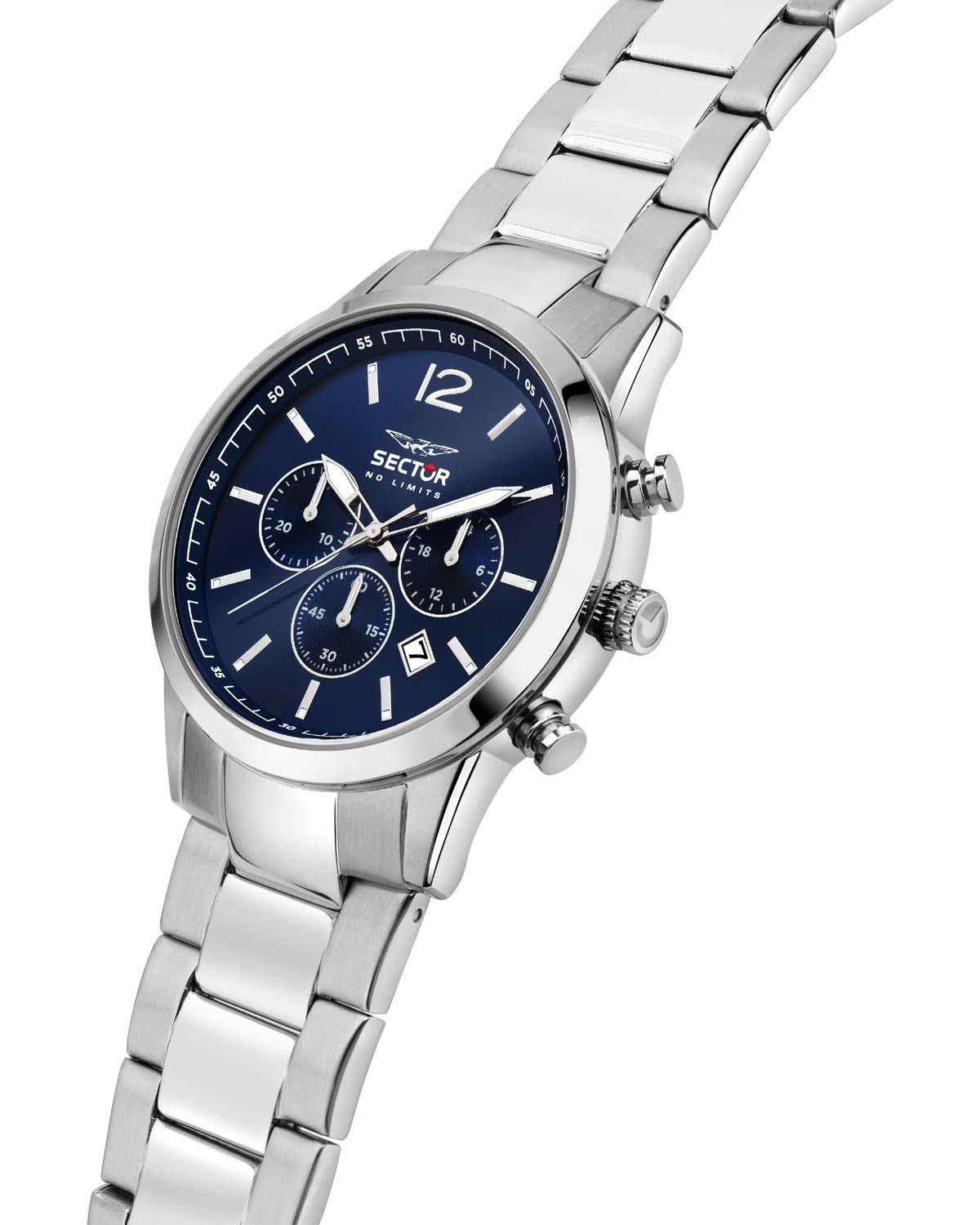 Ρολόι SECTOR 660 Chronograph Silver Stainless Steel Bracelet