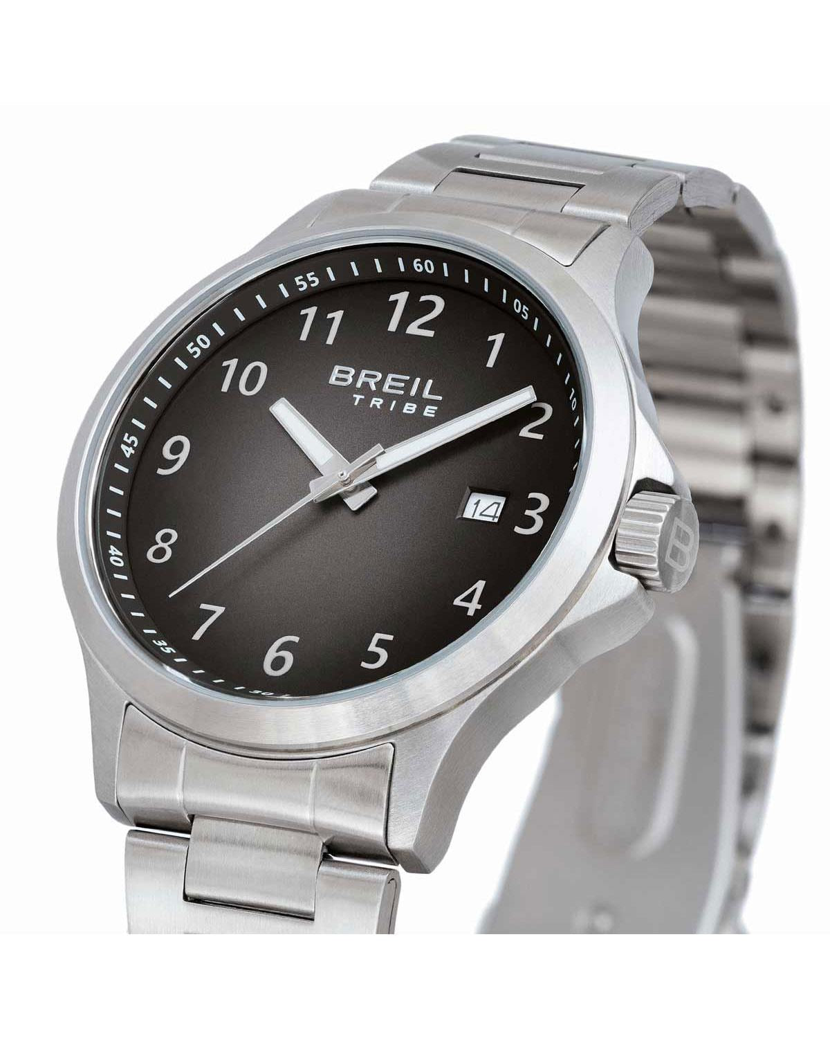 Ρολόι BREIL Tribe Kai Silver Stainless Steel Bracelet