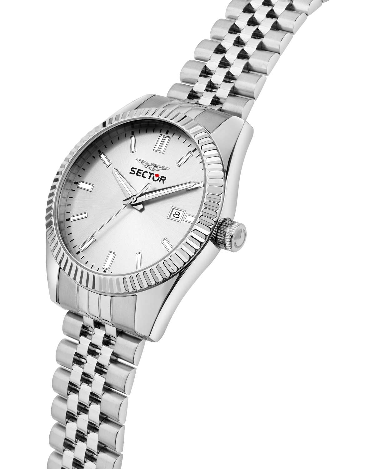 Ρολόι SECTOR 240 Silver Stainless Steel Bracelet