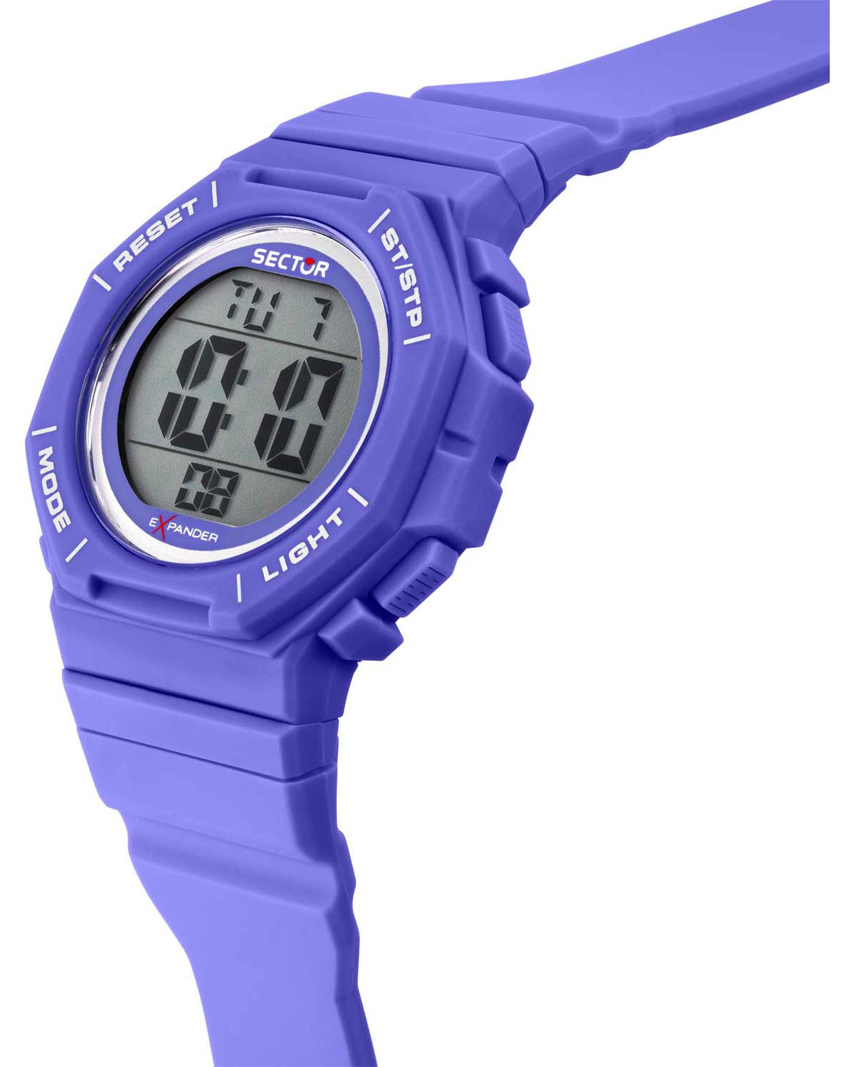 Ρολόι SECTOR EX-50 Chronograph Purple Plastic Strap