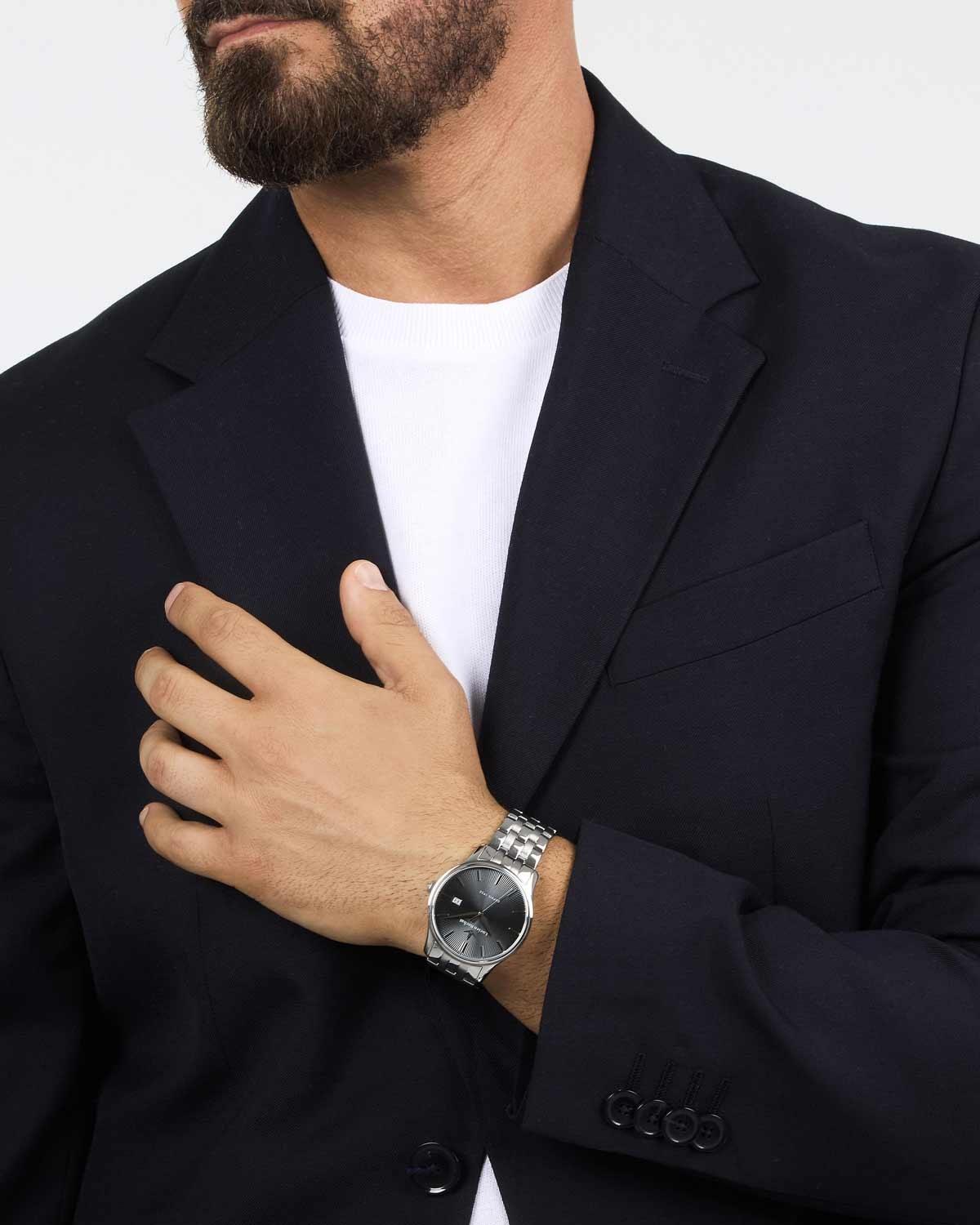 Ρολόι LUCIEN ROCHAT Montreux Silver Stainless Steel Bracelet