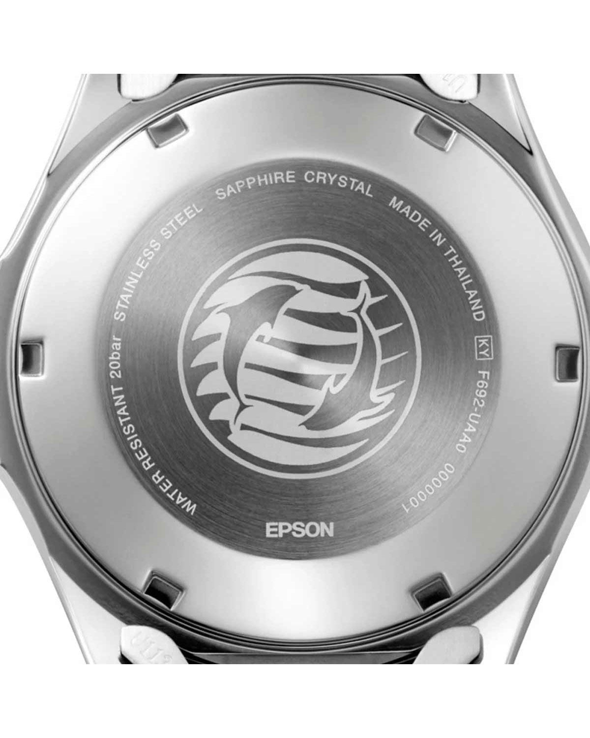 Ανδρικό ρολόι ORIENT Mako V αυτόματο με ασημί μπρασελέ από ανοξείδωτο ατσάλι