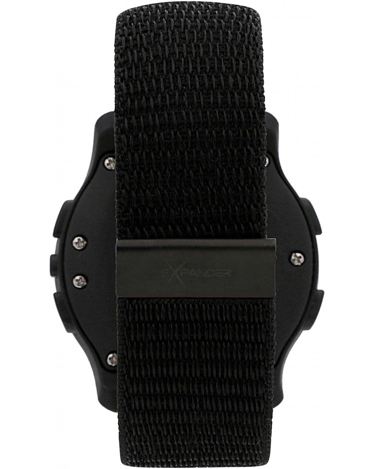 Ρολόι SECTOR EXPANDER-21K Dual Time Chronograph Black Fabric Strap