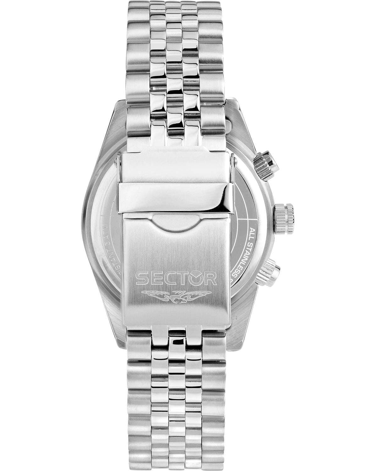 Ρολόι SECTOR 240 Chronograph Silver Stainless Steel Bracelet