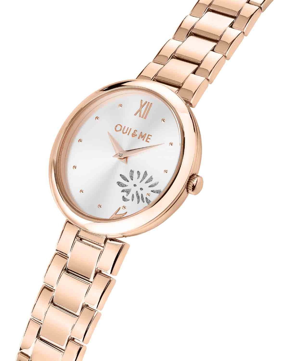 Ρολόι OUI&ME Cherie Rose Gold Stainless Steel Bracelet