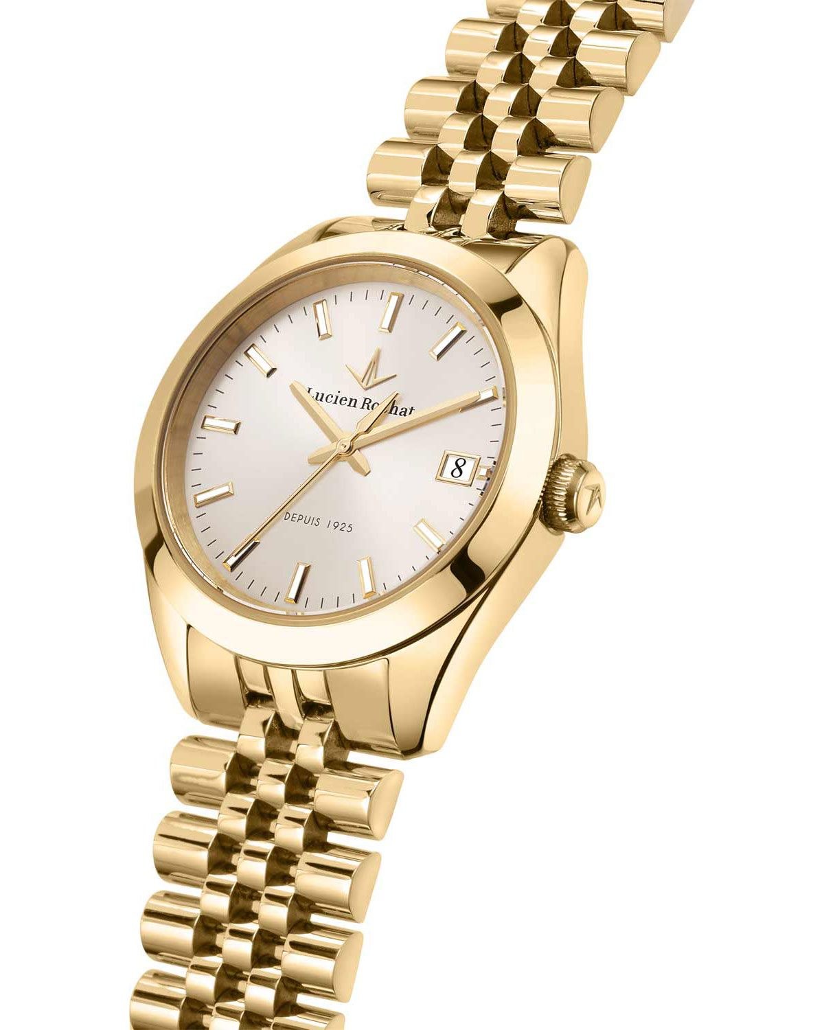 Ρολόι LUCIEN ROCHAT Madame Gold Stainless Steel Bracelet