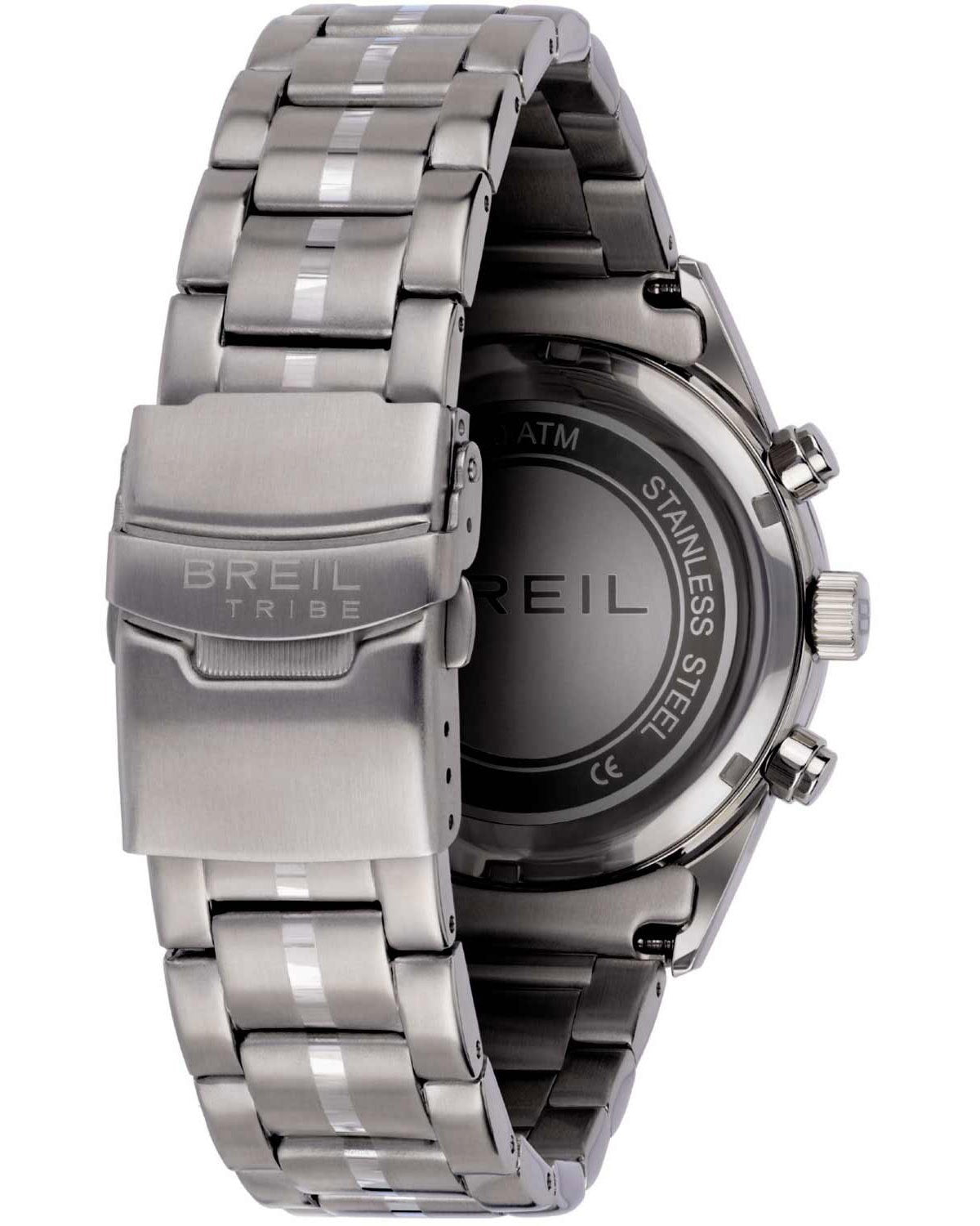 Ρολόι BREIL Tribe Captain Chronograph Grey Stainless Steel Bracelet