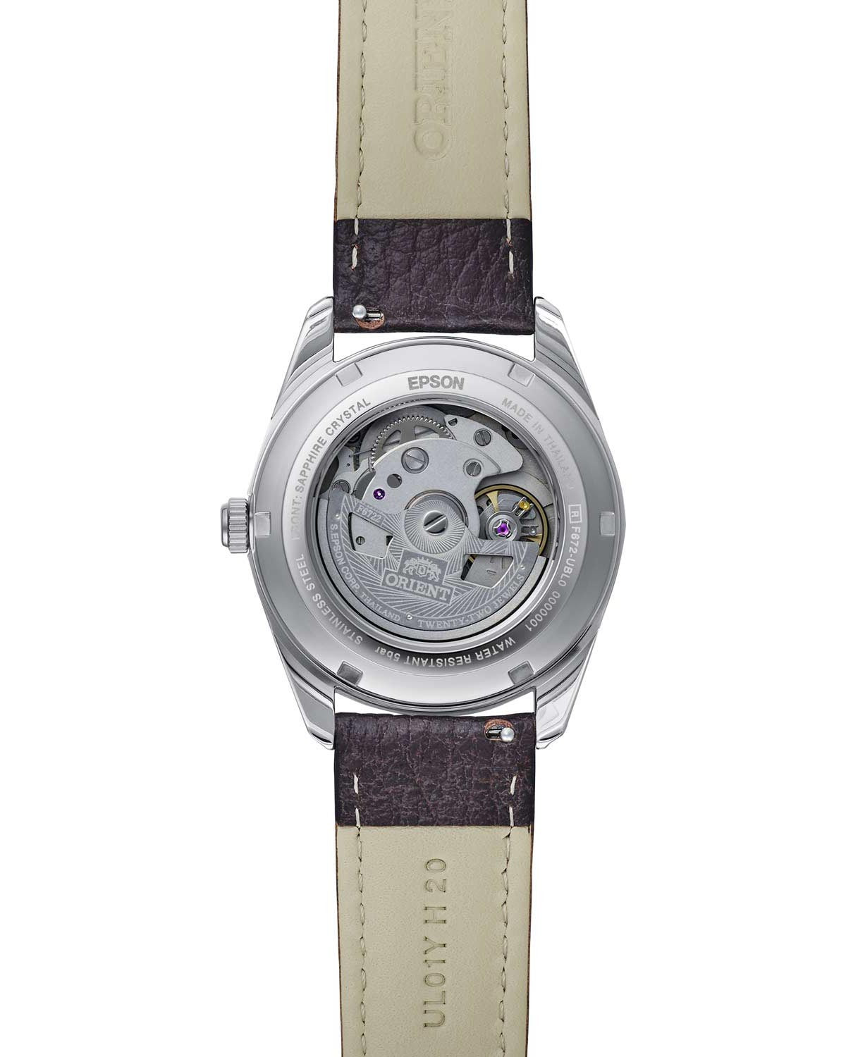 Ρολόι ORIENT Contemporary Stretto Automatic Brown Leather Strap