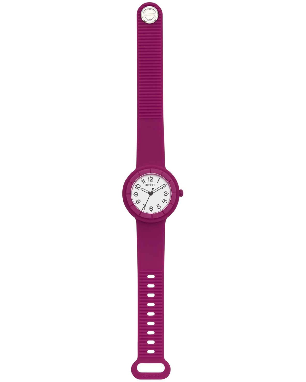 Ρολόι HIP HOP Hero.DOT Pink Flamengo Fuchsia Silicone Strap
