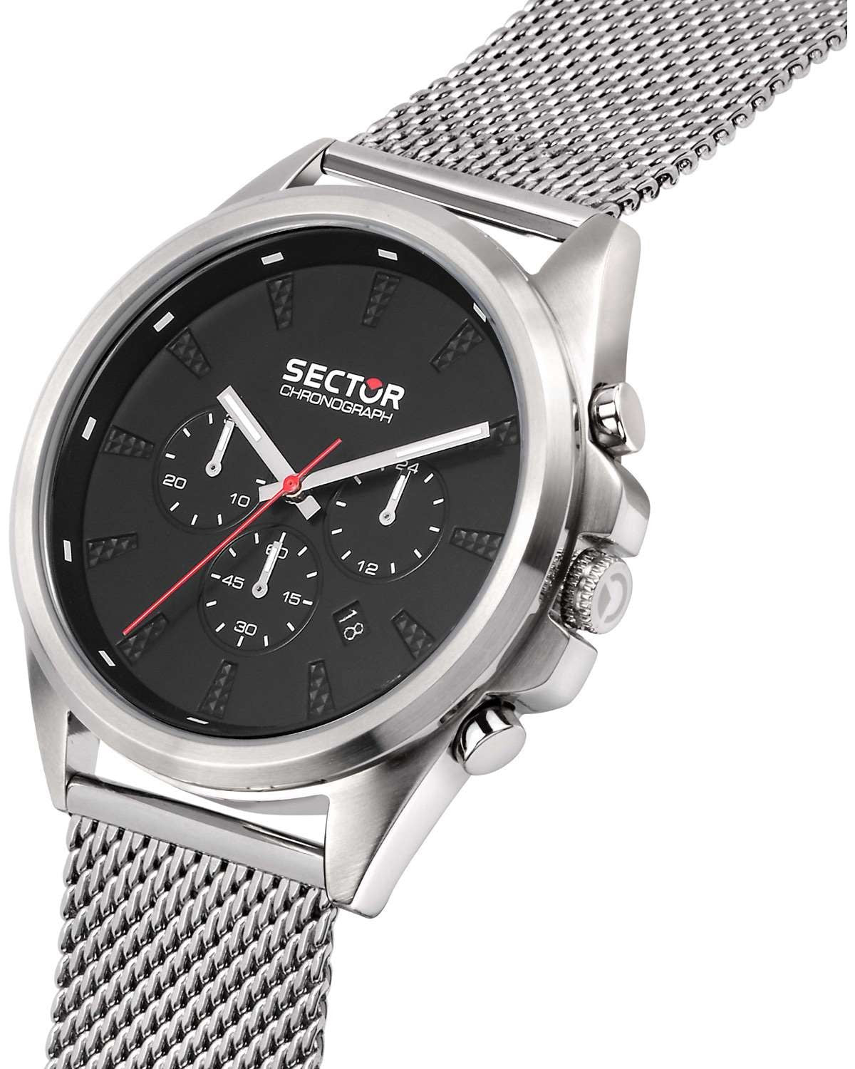 Ρολόι SECTOR 280 Chronograph Silver Stainless Steel Bracelet