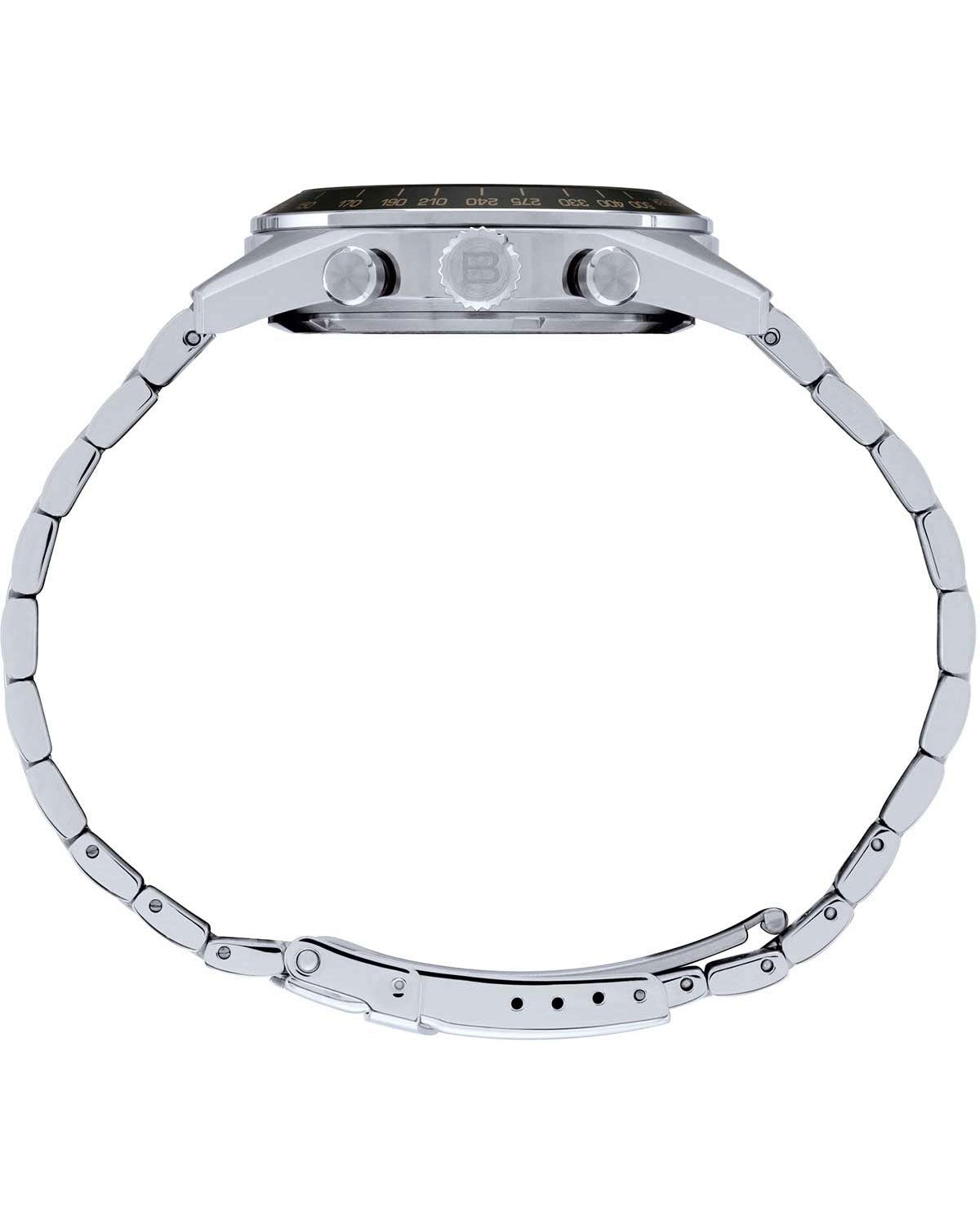 Ρολόι BREIL Extreme Noir Chronograph Silver Stainless Steel Bracelet