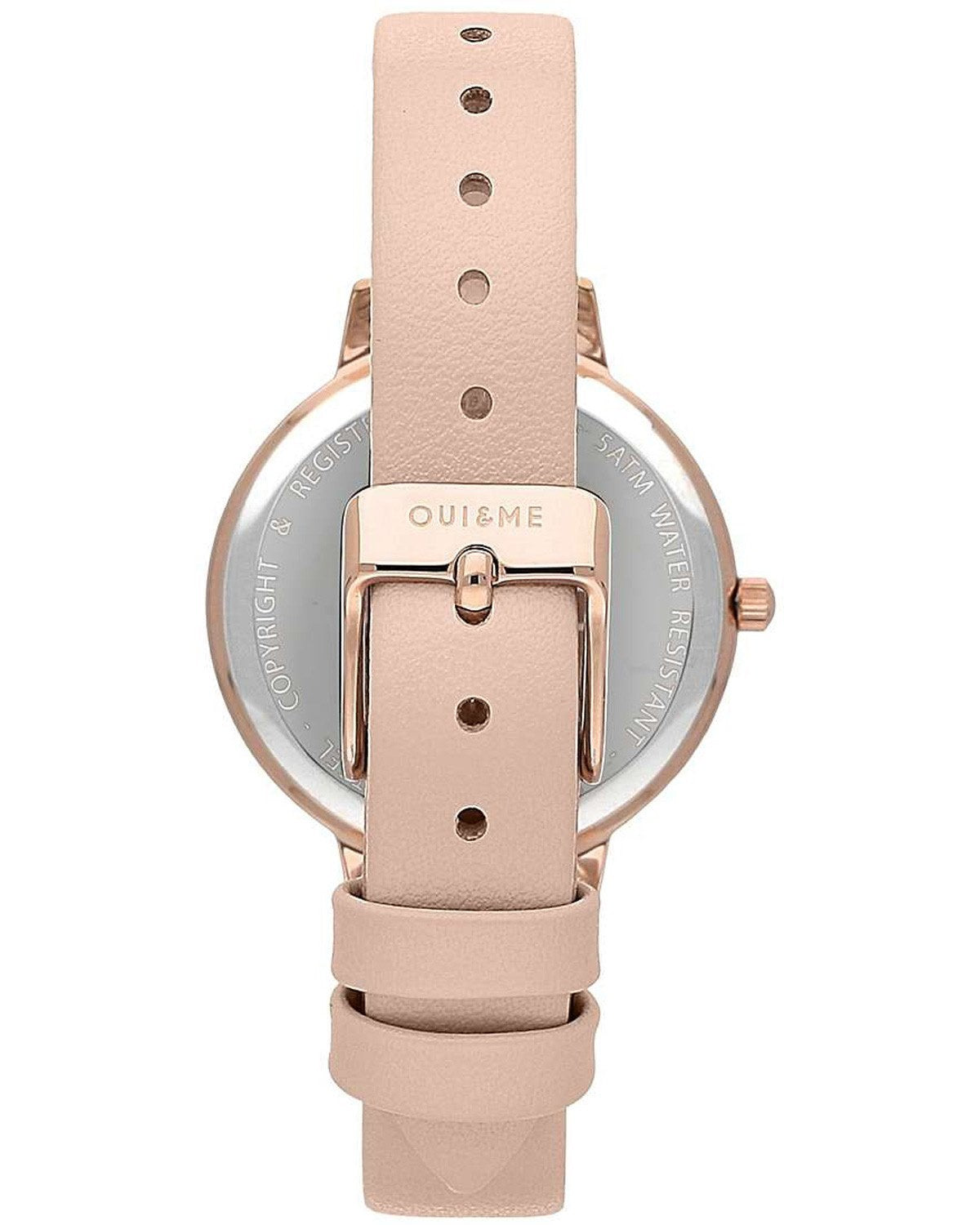 Ρολόι OUI&ME Fleurette Pink Leather Strap