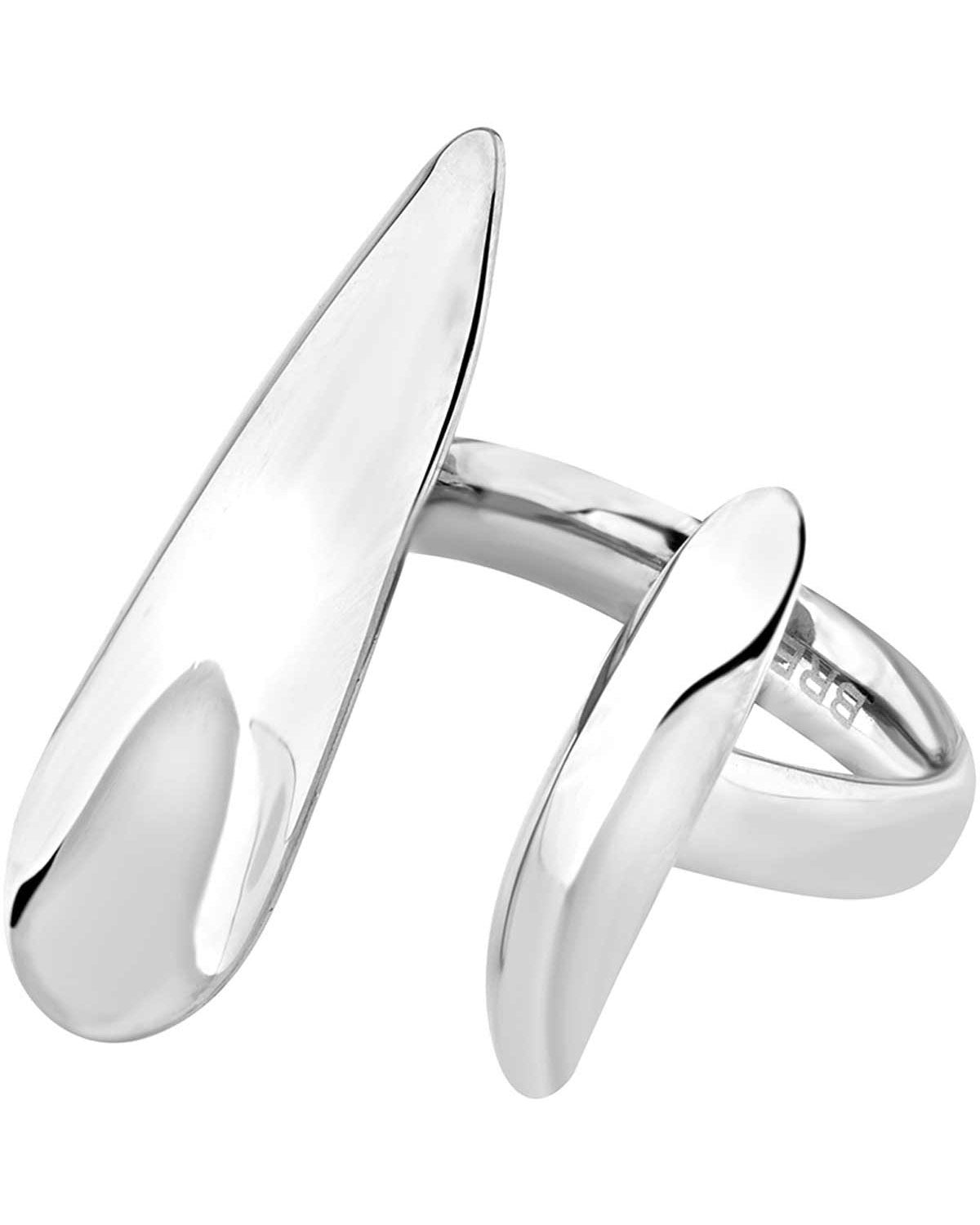 Δαχτυλίδι BREIL B Whisper από ανοξείδωτο ατσάλι (One size)