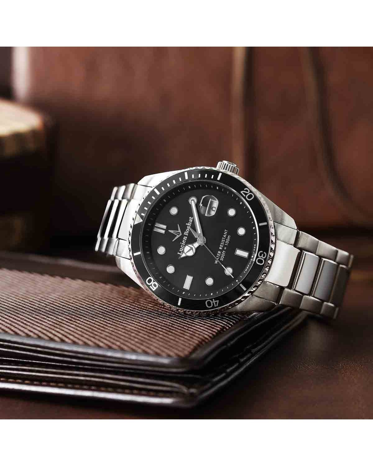 Ρολόι LUCIEN ROCHAT Leman Silver Stainless Steel Bracelet