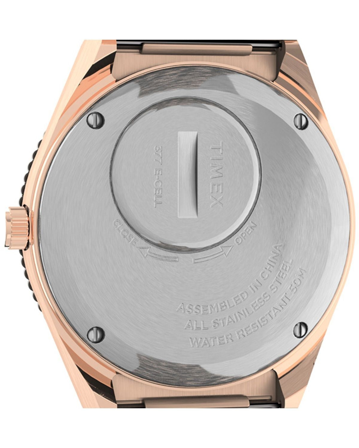 Ρολόι TIMEX Q Reissue Rose Gold Stainless Steel Bracelet