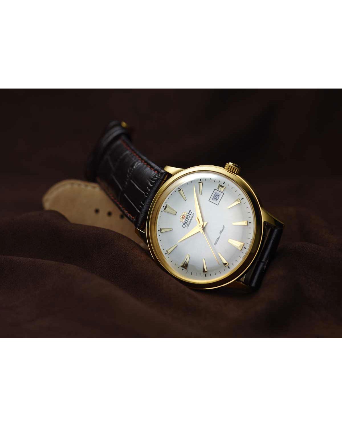 Ρολόι ORIENT Classic Automatic Black Leather Strap