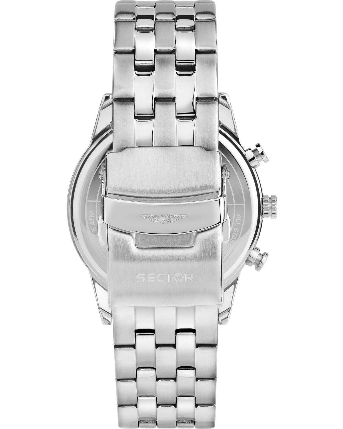 Ρολόι SECTOR 660 Chronograph Silver Stainless Steel Bracelet