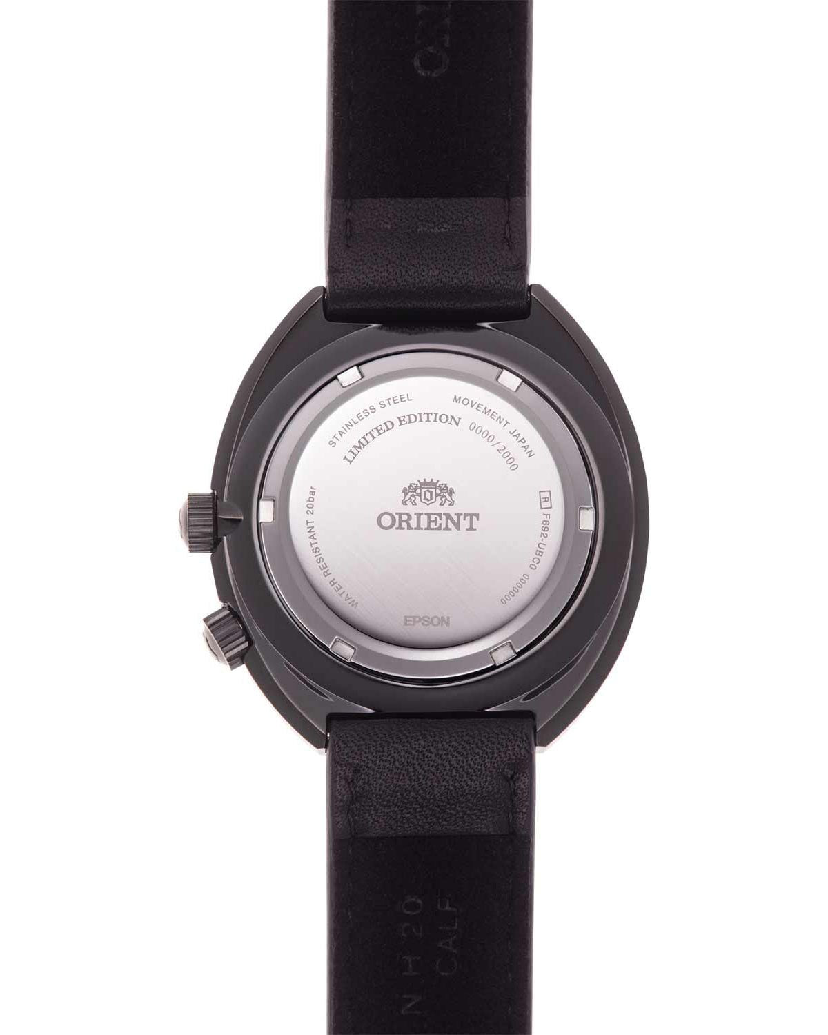 Ρολόι ORIENT Neo Sports Automatic Black Leather Strap