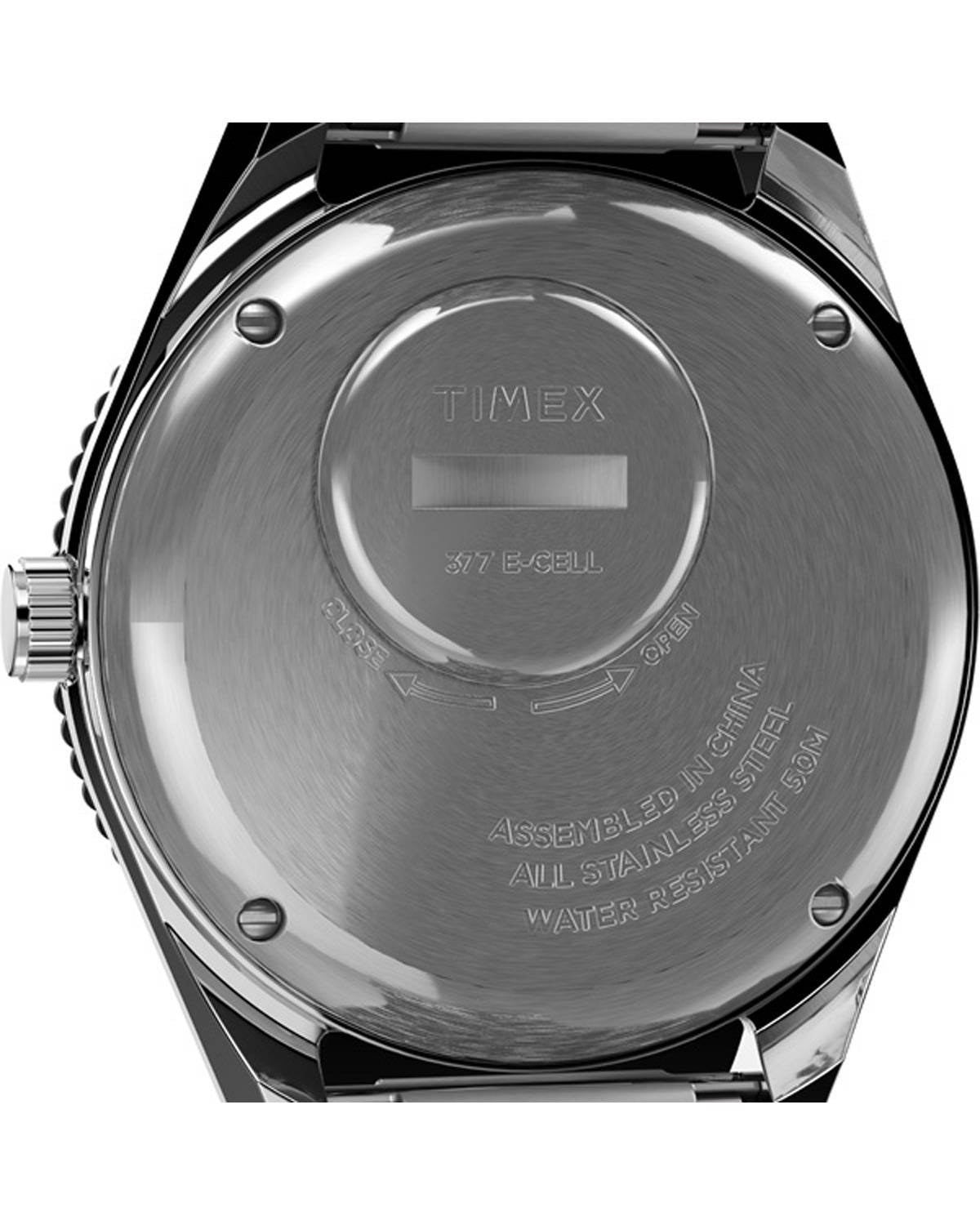 Ρολόι TIMEX Q Diver Silver Stainless Steel Bracelet