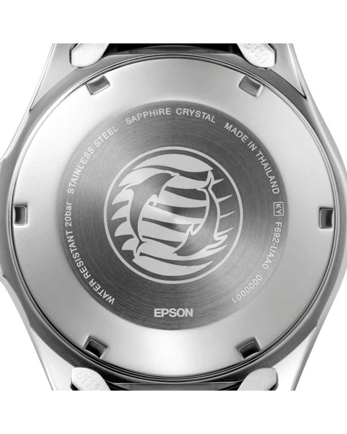 Ανδρικό ρολόι ORIENT Mako V αυτόματο με ασημί μπρασελέ από ανοξείδωτο ατσάλι