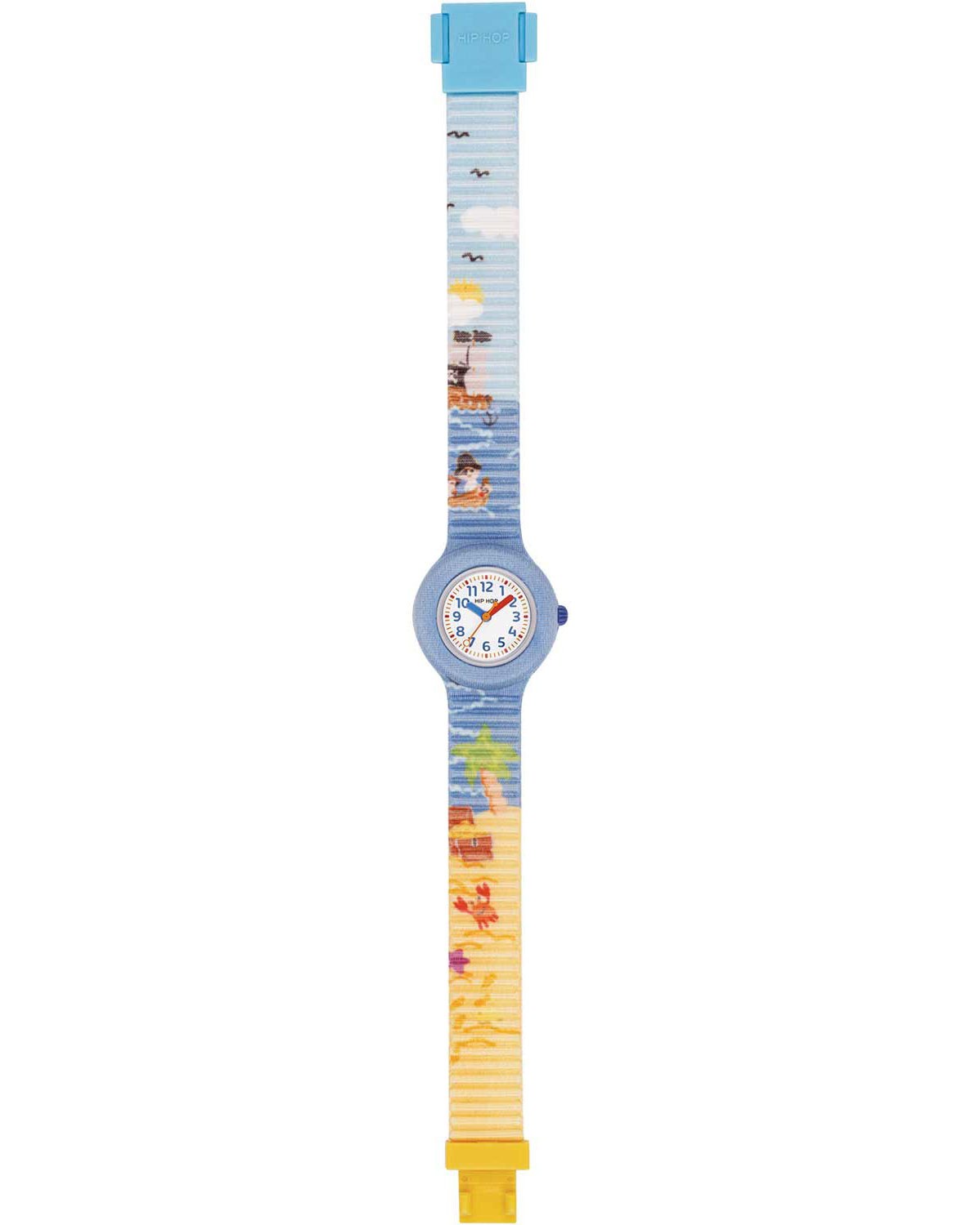 Παιδικό ρολόι HIP HOP Kids Fun Treasure Hunt Multicolor Combined Materials Strap