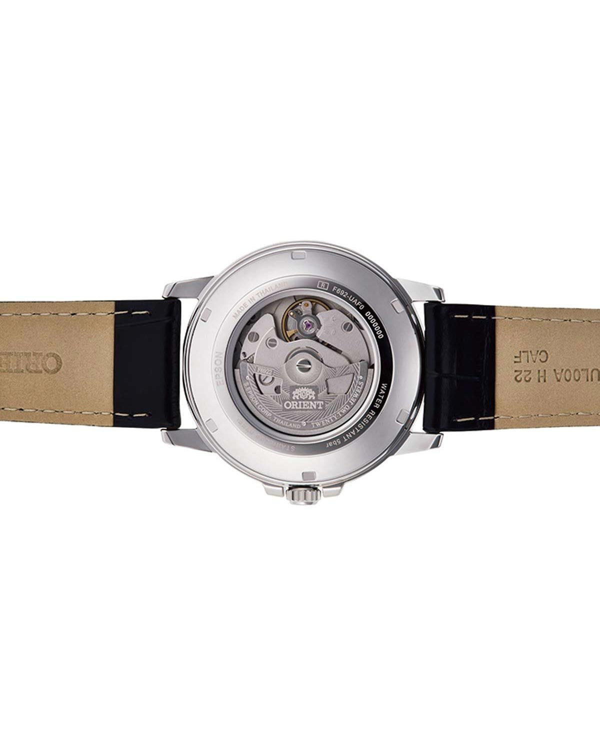 Ρολόι ORIENT Contemporary Automatic Black Leather Strap