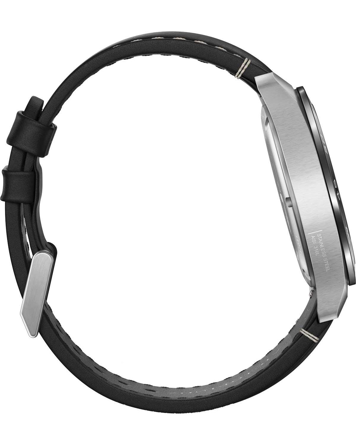 Ρολόι VICTORINOX Swiss Army Black Leather Strap