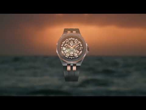 Ρολόι EDOX Delfin Mecano Automatic Two Tone Stainless Steel Bracelet