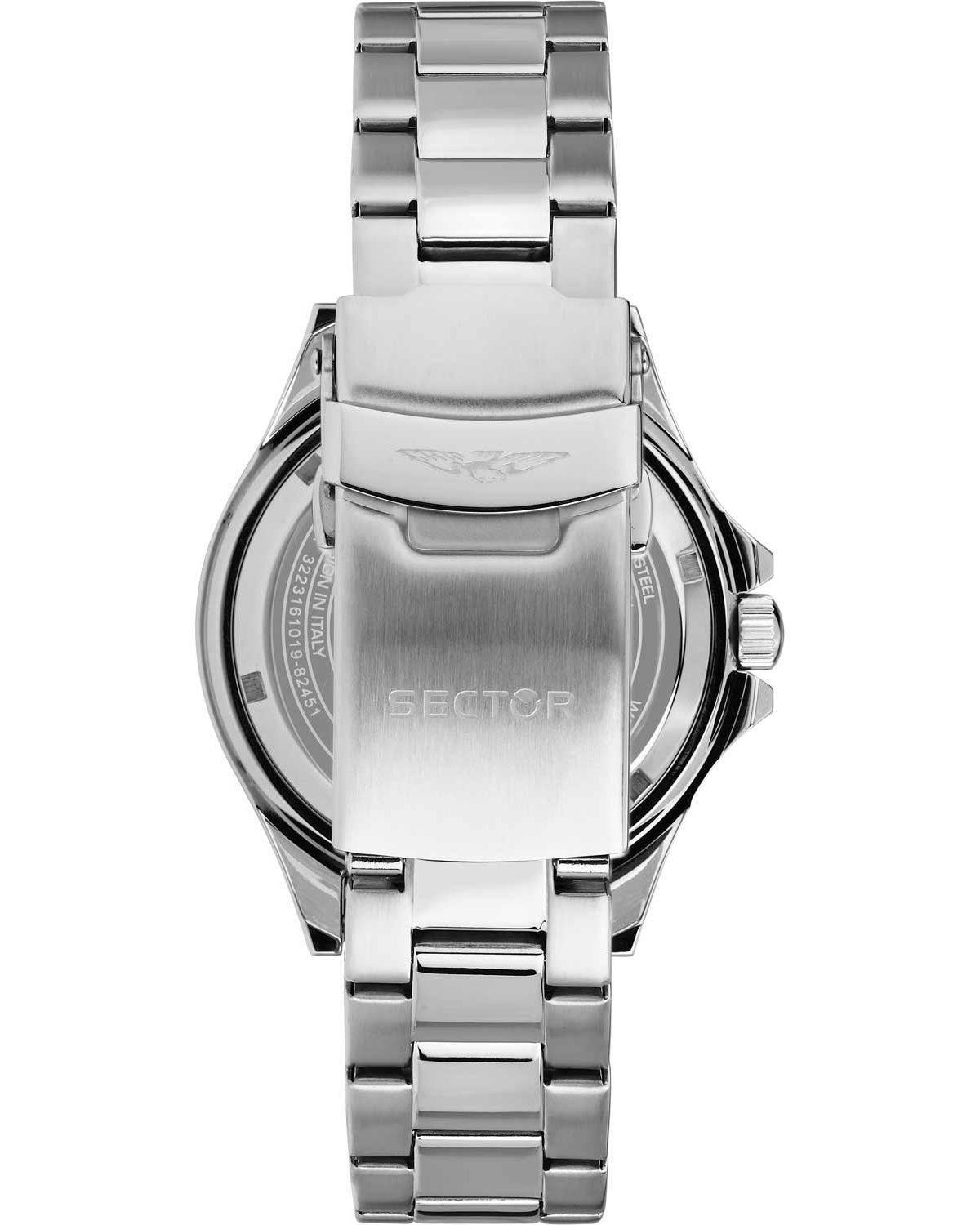 Ρολόι SECTOR 230 Automatic Silver Stainless Steel Bracelet Gift Set