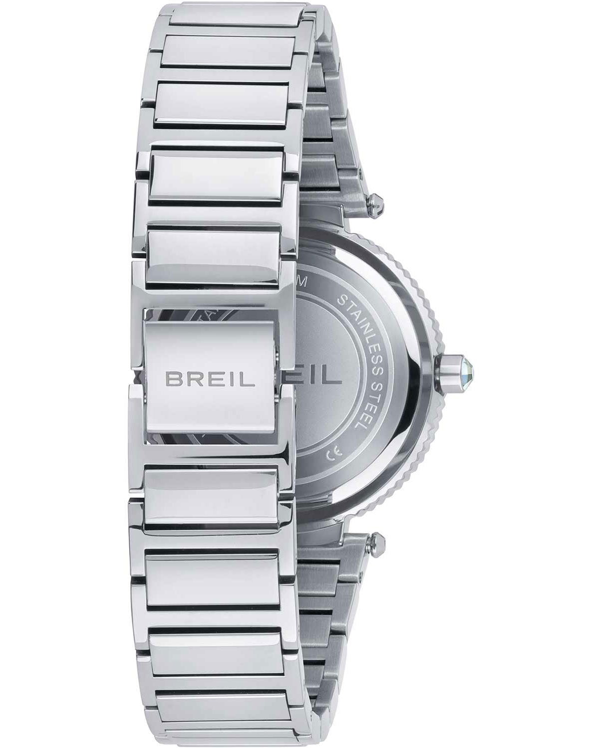 Ρολόι BREIL Pivot Crystals Silver Stainless Steel Bracelet